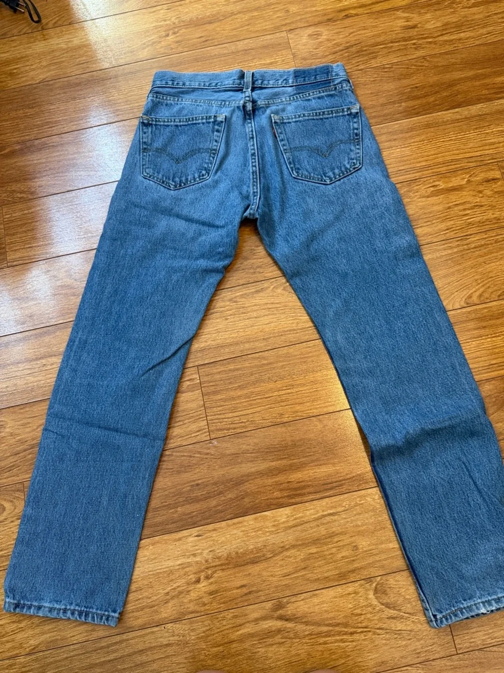 Levi's Medium Blue Straight Leg Jeans 29x30